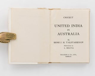 Cricket. United India in Australia