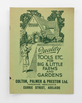 Item #119993 Quality Tools etc. for Big & Little Farms and Gardens... [cover title]. Trade Catalogue