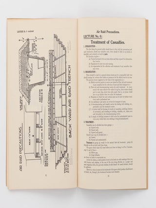 Air Raid Precaution Lectures for Instructors... Issued by the Directorate of Air Raid Precautions