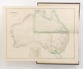 Item #120319 Atlas of Australia, with all the Gold Regions. A Series of Maps from the Latest and...