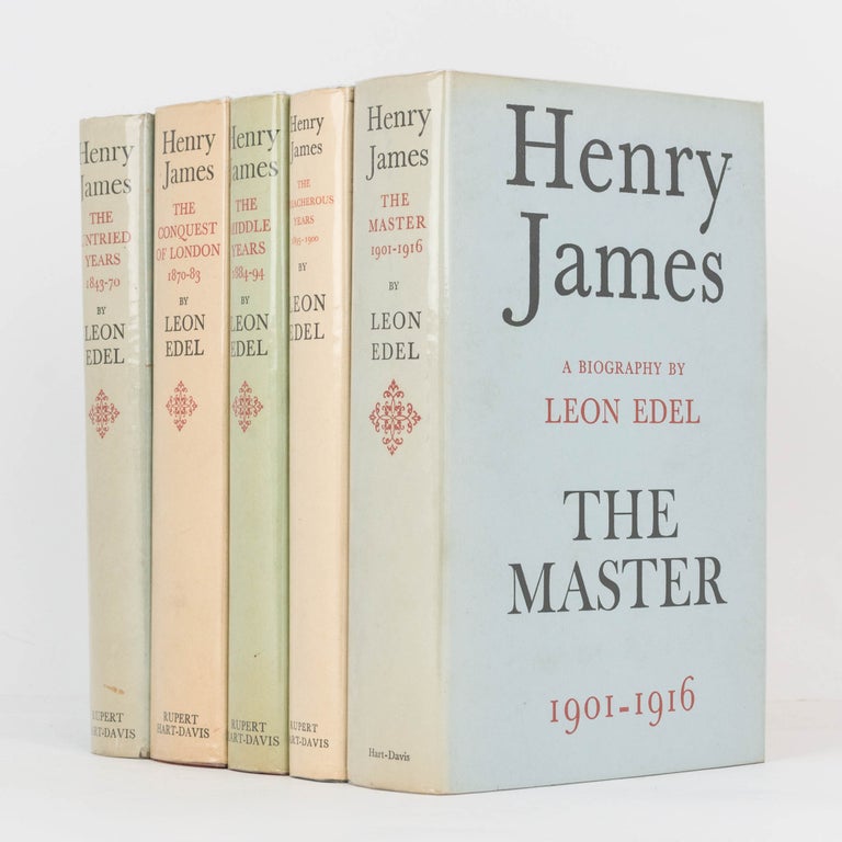 Item #120353 Henry James. A Biography [complete in five volumes]. Leon EDEL.
