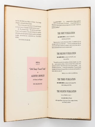 Eight Lectures on Yoga... Being The Equinox, Volume 3, Number 4