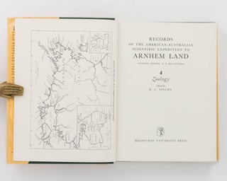 Records of the American-Australian Scientific Expedition to Arnhem Land. [Volume] 4: Zoology