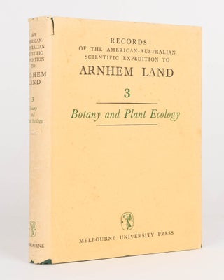 Item #120448 Records of the American-Australian Scientific Expedition to Arnhem Land. [Volume] 3:...