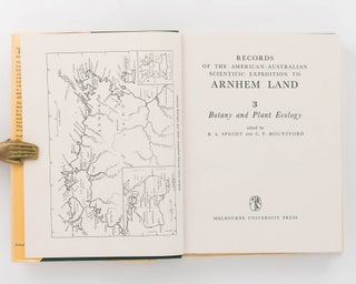 Records of the American-Australian Scientific Expedition to Arnhem Land. [Volume] 3: Botany and Plant Ecology