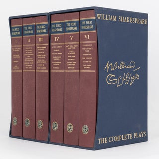 Item #120527 The Complete Plays. William SHAKESPEARE