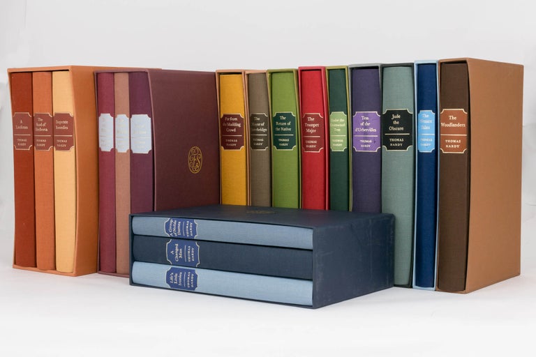 Item #120529 A complete Folio Society edition of the works of Thomas Hardy [eighteen volumes]. Thomas HARDY.