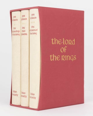 Item #120535 The Lord of the Rings. [Comprising] The Fellowship of the Ring; The Two Towers; and...