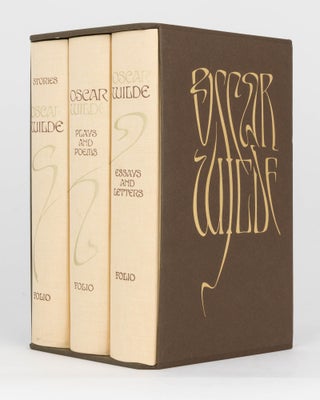 Item #120589 Stories. [Together with] Plays and Poems [and] Essays and Letters. [Three volumes]....