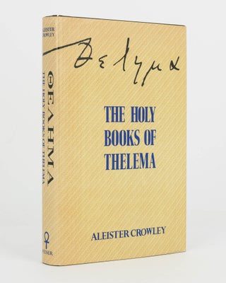 Item #120724 Thelema [in Greek]. The Holy Books of Thelema. Aleister CROWLEY