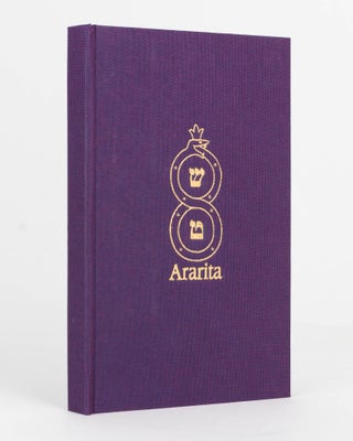 Item #120740 Ararita. Elaborations on the Star Sapphire by a Traveller in Darkness. Aleister...