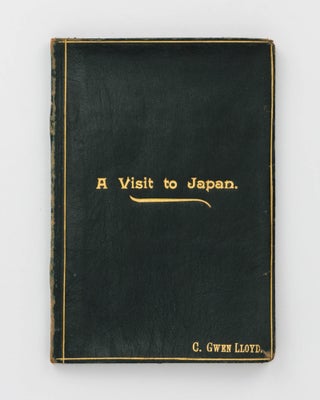 Item #120825 A Visit to Japan, and Notes by the Way. A Series of Letters to Young People ......