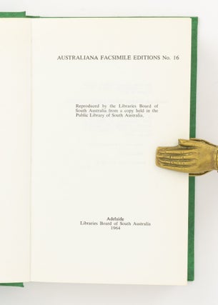 Journal of an Overland Expedition in Australia, from Moreton Bay to Port Essington, a Distance of upwards of 3000 Miles, during the years 1844-1845