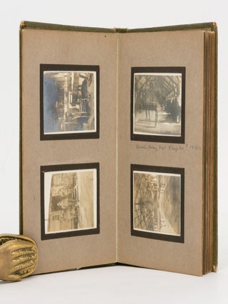 An album of First World War photographs showing scenes in France, Greece and the Middle East
