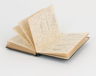 Item #121383 A diary kept by VX15748 Warrant Officer James Anderson for the entire year of 1943,...