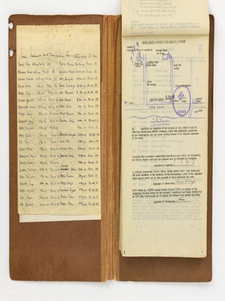 An important and substantial dossier of depositions and interrogation reports compiled by Captain E.W. Scott, 2 Australian War Crimes Section, investigating alleged war crimes and the fate of allied soldiers in New Guinea during the Second World War