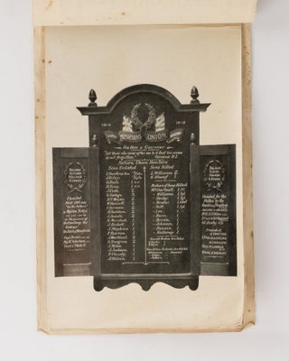Victorian Musicians' Union Honor Rolls. Unveiled by His Excellency the Governor, Earl of Stradbroke and the Countess of Stradbroke, Sunday 13th November 1921. Souvenir [cover title]