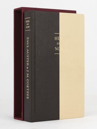 Item #121722 Here and Now. Letters, 2008-2011. J. M. COETZEE, Paul AUSTER