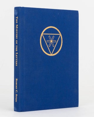 Item #121860 The Mystery of the Letters and The Tree of Life. Interrelationships among Symbols in...