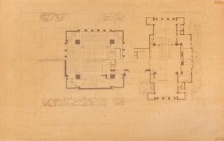 Item #121872 Plate LXIV from 'Ausgeführte Bauten und Entwürfe von Frank Lloyd Wright'. Frank...
