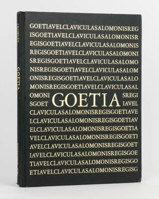 Item #121921 The Book of the Goetia of Solomon the King. Translated into the English Tongue by a...