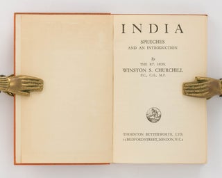India. Speeches and an Introduction