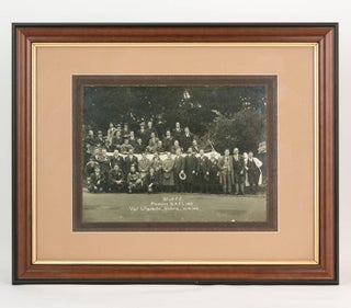 Item #122120 A vintage photograph of 'Sturt F.C. Premiers S.A.F.L. 1919. Visit to Frankston,...