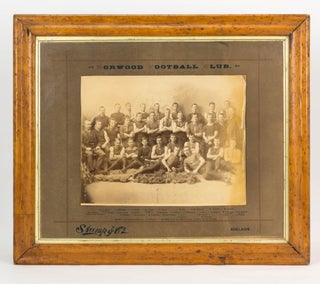 Item #122125 A vintage photograph of the 'Norwood Football Club. Premiers of SA, Jubilee Year,...