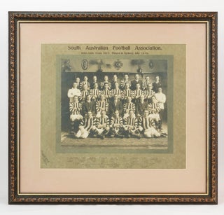 Item #122128 A vintage photograph of the 'South Australian Football Association. Inter-State Team...