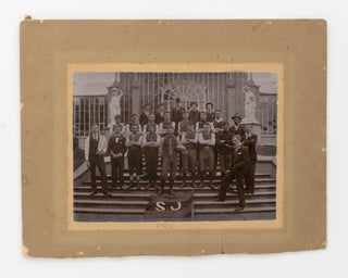 A vintage photograph of the Sturt Juniors Football Club 'taken at Botanical Garden June 1900'