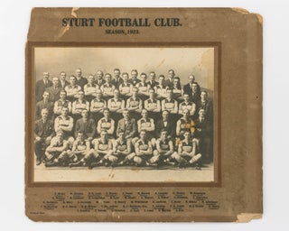 Item #122285 A vintage photograph of the 'Sturt Football Club. Season, 1923'. 1923 Sturt Football...