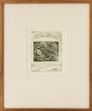 'Then the Lord answered Job out of the Whirlwind' [Plate 13 from 'Illustrations of the Book of Job']