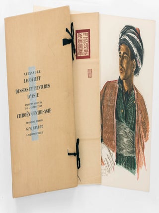 Item #122326 Dessins et Peintures d'Asie. Exécutés au cours de l'Expedition Citroën...