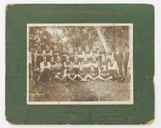 Item #122340 A vintage photograph of the 'Sturt Central Football Club 1914'. 1914 Sturt Central...