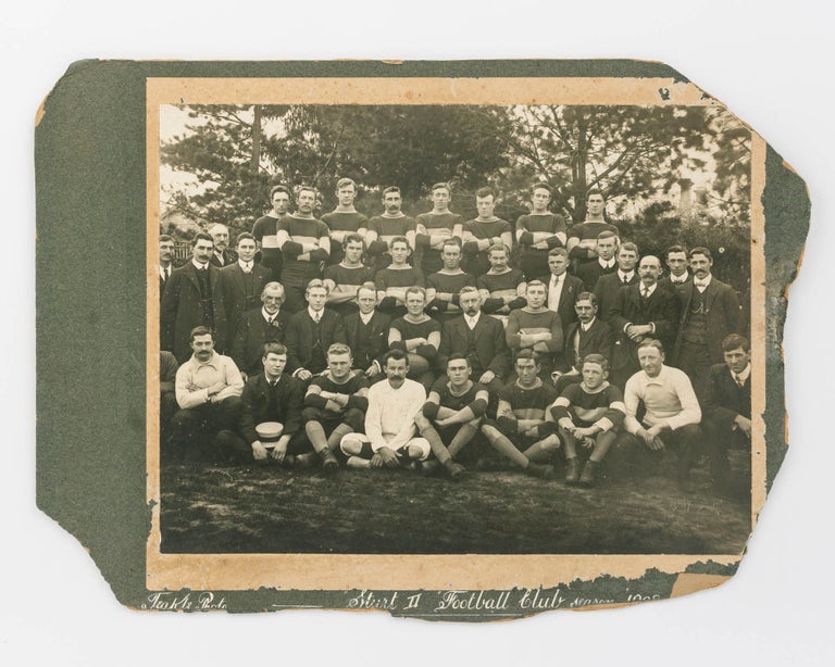 Item #122343 A vintage photograph of the 'Sturt II Football Club season ?1909'. circa 1909 Sturt II Football Club.