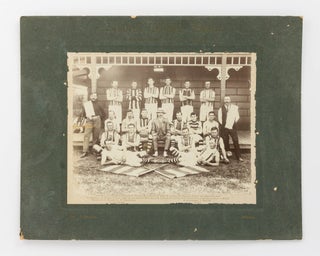 Item #122351 A vintage photograph of the Rover Football Team, '1910 Premiers'. 1910 Rover...