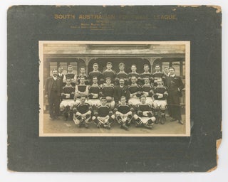 Item #122353 A vintage photograph of the 'South Australian Football League Inter-State Team,...