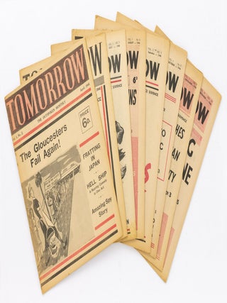 Item #122418 Tomorrow. The Outspoken Monthly [a substantially complete run of eight of the ten...