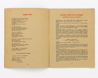 The entire output of stand-alone works published by Cecily Crozier under the imprint '"A Comment" Publication', offered as one lot