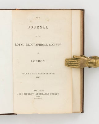 Item #122606 A Condensed Account of an Exploration in the Interior of Australia ... in 1844 and...