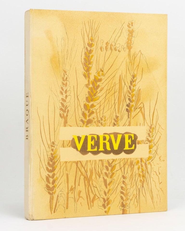 Item #122608 Verve. Revue artistique et littéraire ... Vol. VIII, Nos 31 et 32 ['Carnets intimes de G. Braque']. 'Verve', Georges BRAQUE.