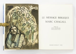 Le Message Biblique. Préface de Jean Chatelain ...