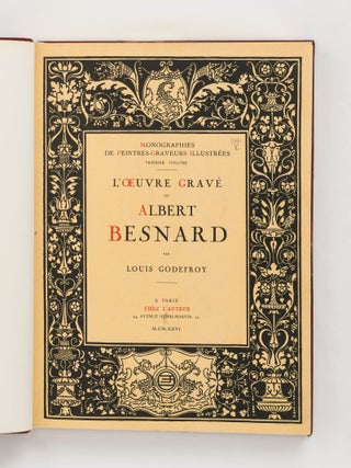 L'oeuvre gravé de Albert Besnard