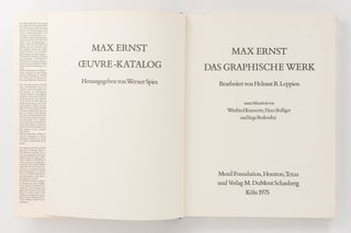 Max Ernst. Das Graphische Werk [Volume 1]