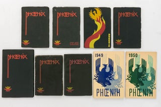 Phoenix. Published annually by the Adelaide University Students' Representative Council. 1935. [Together with the issues for 1936, 1937, 1938, 1939, 1946, 1948, 1949 and 1950 - the complete set of nine volumes]