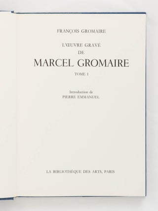 L'Oeuvre Gravé de Marcel Gromaire