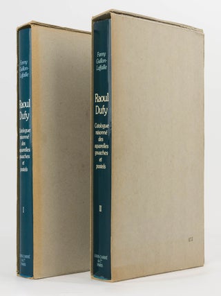Raoul Dufy. Catalogue Raisonné des Aquarelles, Gouaches et Pastels