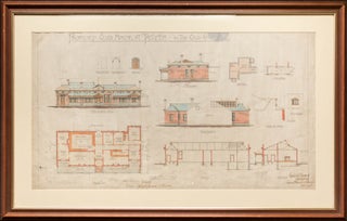 Item #122957 'Proposed Club House at Tanunda - for the Club Committee' [an original large...