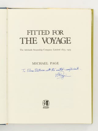 Fitted for the Voyage. The Adelaide Steamship Company Limited, 1875-1975