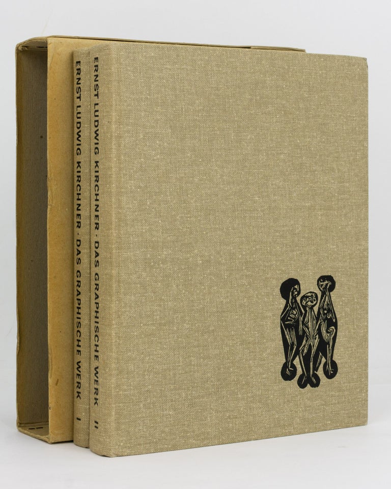 Item #122989 Ernst Ludwig Kirchner. Das Graphische Werk I: Katalog... II: Abbildungen. Ernst Ludwig KIRCHNER, Annemarie DUBE, Wolf-Dieter DUBE.